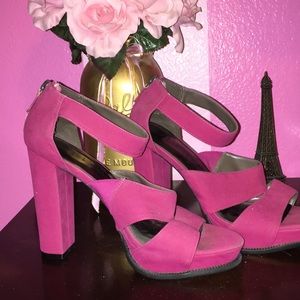 Hot Pink Shoes